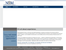 Tablet Screenshot of nmdev.com